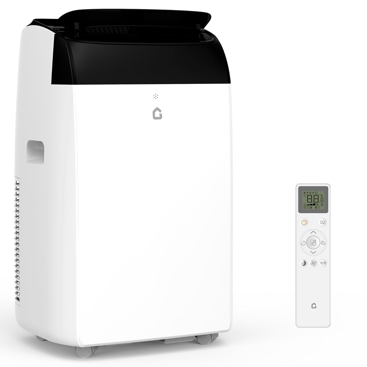 14 000 BTU Portable Air Conditioner with Dehumidifier Fan Quiet Portable AC Units for Rooms Remote Timer Auto