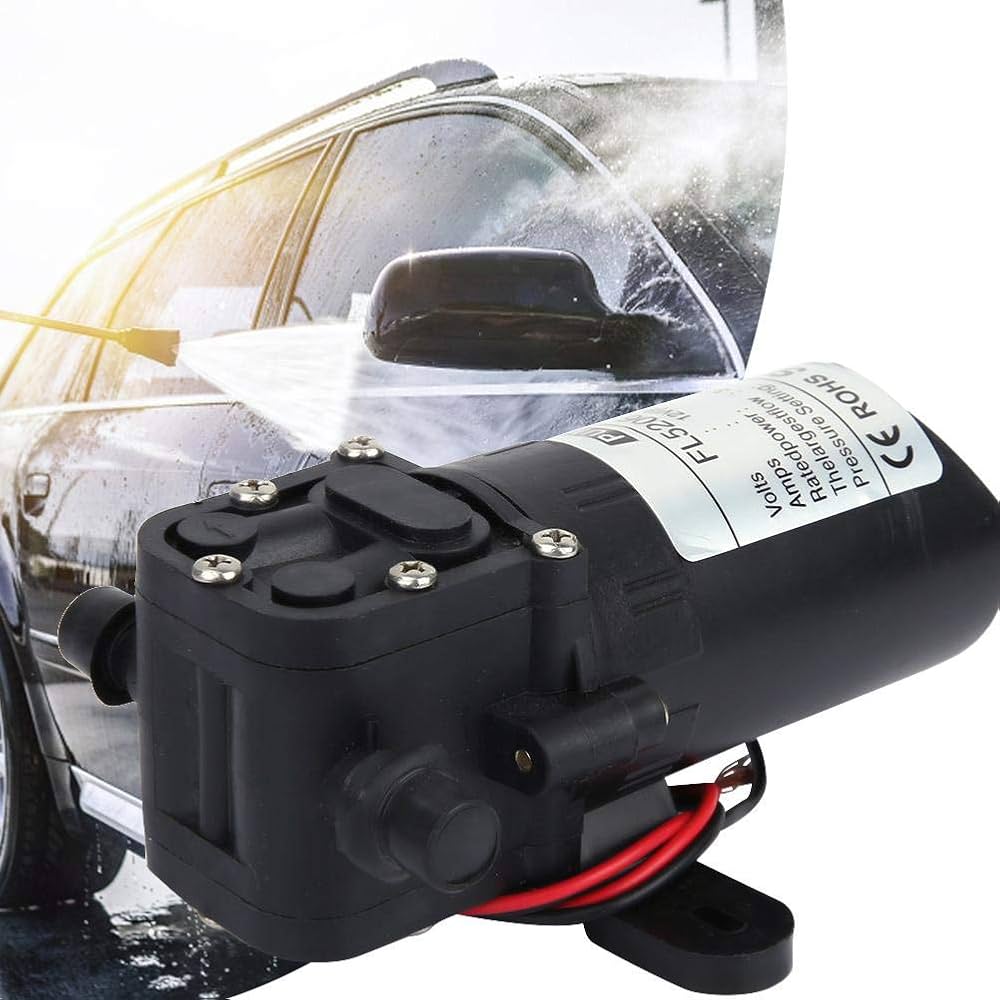 ポンプ　シャフロアクアキングⅡ  24V SHURFLO/24VアクアキングIIハイフローウォーターポンプ10.0GPM/55psi