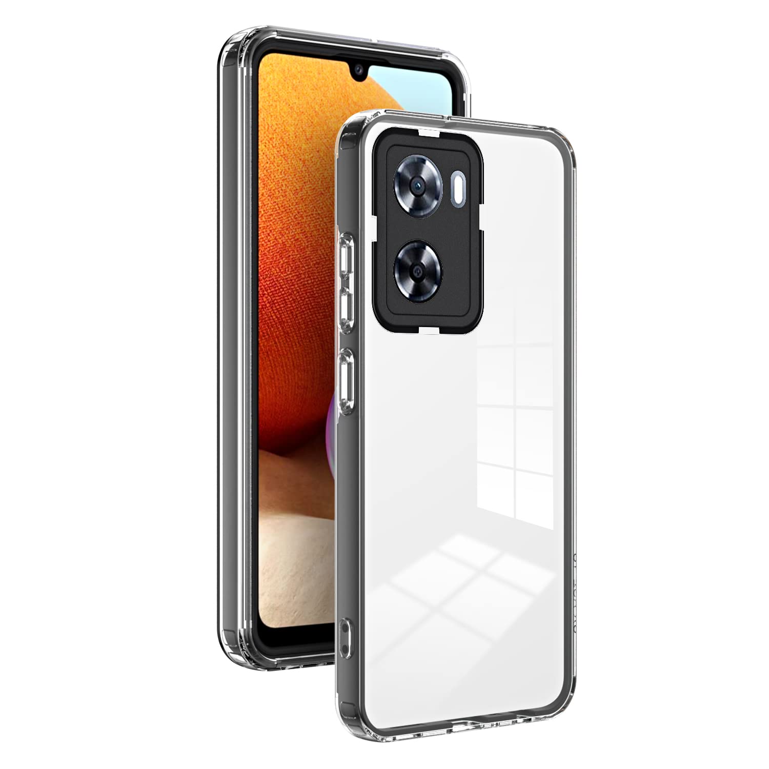 Coque Complète NOIRE Avec Flash Pour Oppo A77 – Originale, Neuve, Protection Totale