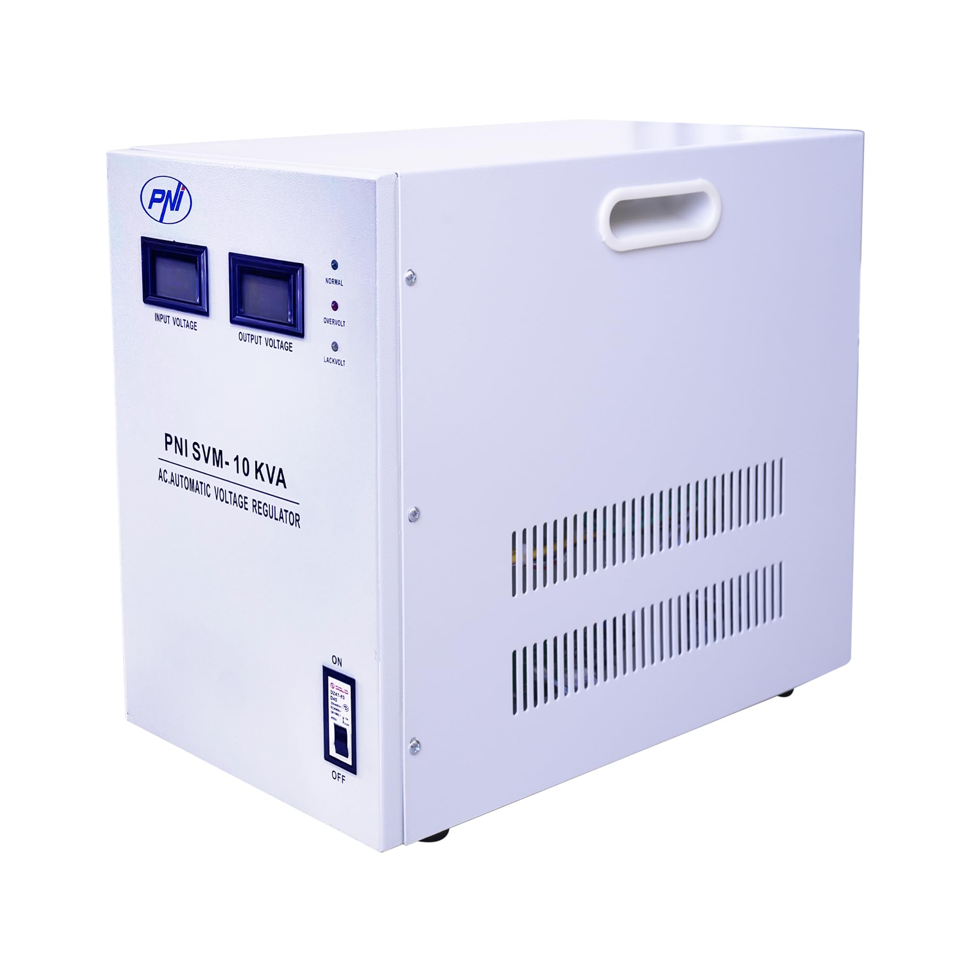 Estabilizador de voltaje PNI SVM-10K con servomotor de 10000VA, 8000W, salida de 230V, Estabilizador de tensión 10000VA