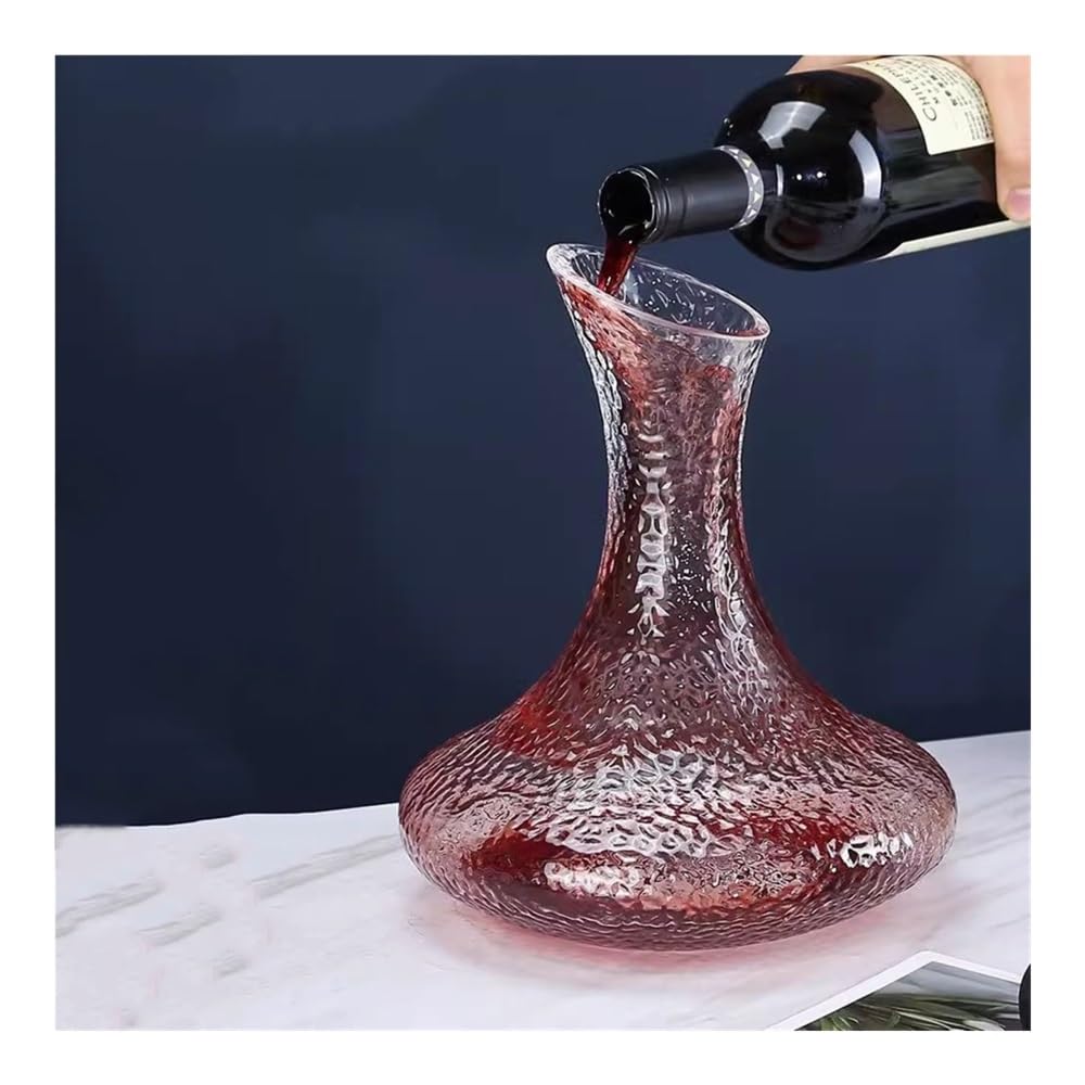 aireador de vino, Juego de tres jarras decantadoras vino tinto creativas cristal for el hogar