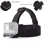 Chest Mount Head Mount Kit,Chest Harness Head Strap Compatible with Gopro Hero 13 12 11 10 9 8 7,AKASO EK7000/Brave 4/V50X/V50 Pro,Apexcam, APEMAN,ODDV Action Camera Chest Mount Harness Chesty Strap