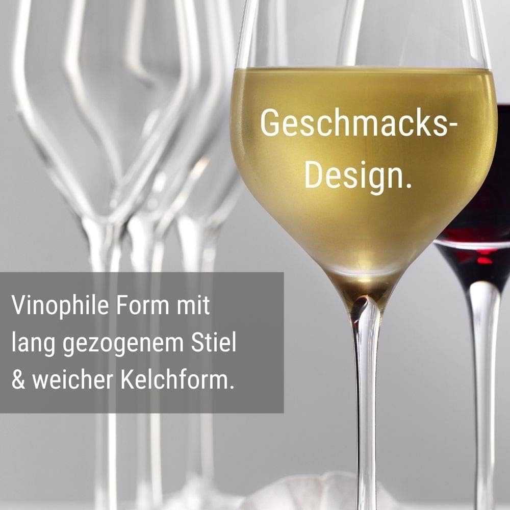 Stölzle Lausitz Exquisit Royal Weißweinkelch/Rotweinkelch Set 12 tlg