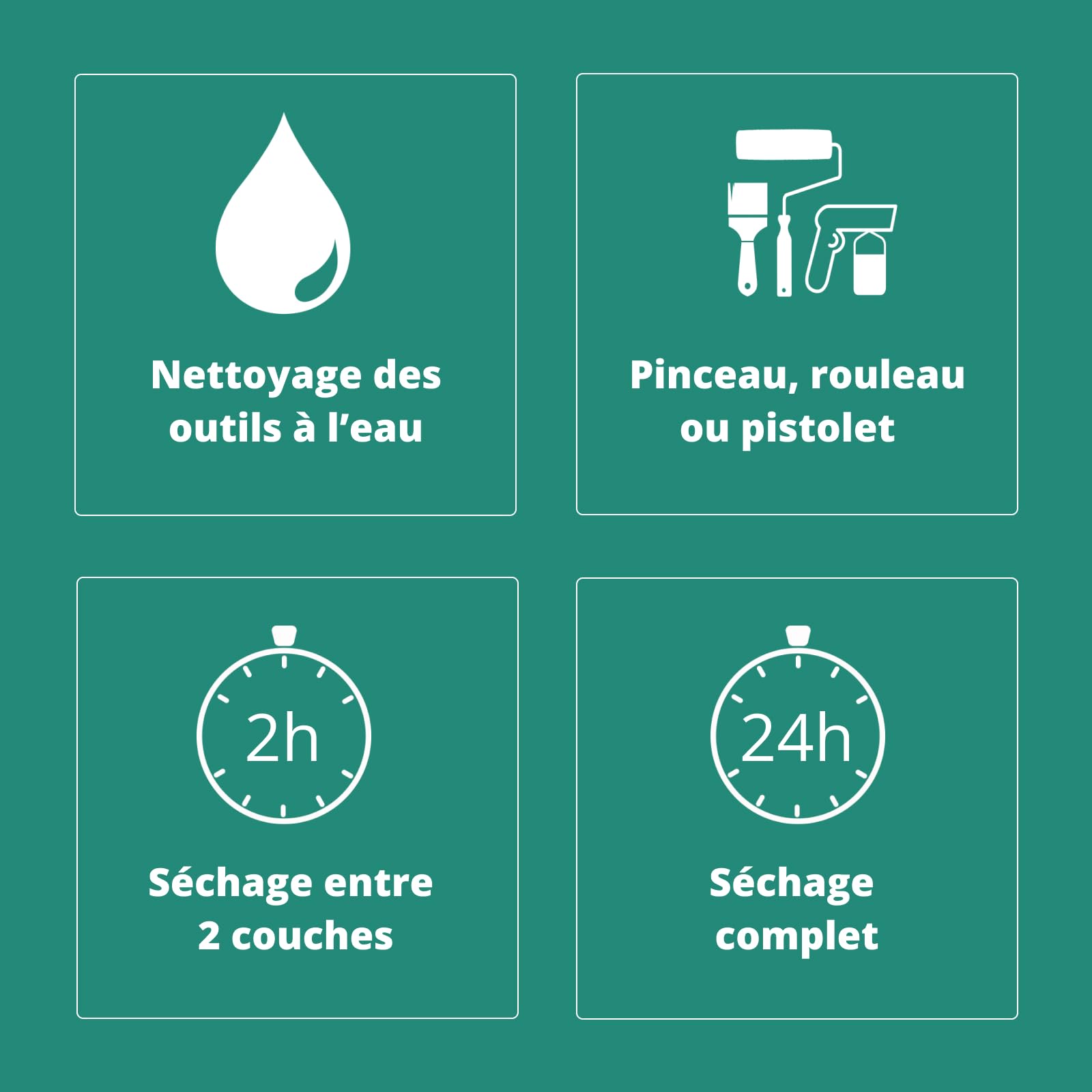 V33 Saturateur bois extérieur Naturel mat 5L - Haute résistance eau chlorée, UV et graisse - Sans essuyage et non glissant