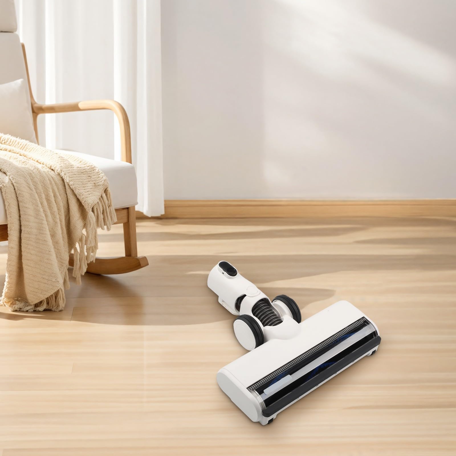 EasyByMall Cepillo eléctrico de suelo para Tineco Pure ONE S15, cepillo de rodillo para mascotas con cerdas suaves y rígidas para S15 Pet EX Essentials Air