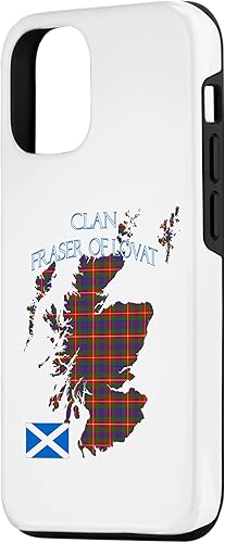 Vista 74 de Funda para iPhone 11 Pro Max Fraser of Lovat Scottish Clan Tartan Scotland
