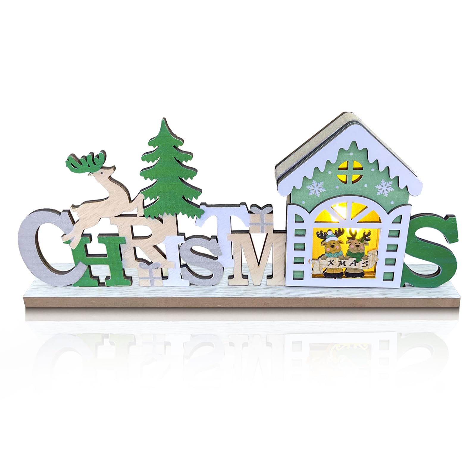 Vautvis Decoration Noel Fenetre Lumineuse, 3 Pièces Decoration Noel Fenetre Ventouse, Fenêtre Décorative De Noël Avec étoile Guirlande Fenetre Noel Guirlande Lumineuse Fenêtre Noël Intérieur