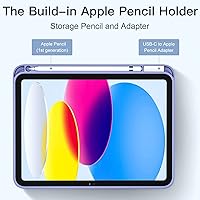 Vista 4 de Akkerds Funda compatible con iPad (A16) de 11ª generación de 11 pulgadas 2025, para funda de iPad de 10ª generación de 10.9 pulgadas 2022