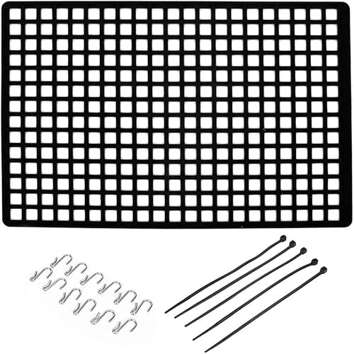 Miniatura 2 de Red elástica para ventana de auto a control remoto, red de equipaje de coche RC, 110 RC Car RC Crawler RC Vehículos RC para camión corto RR10 (negro)