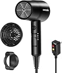 Avanzada Diffuser Hair Dryer, Blow Dryer with Diffuser for Curly Hair | Ionic Care, 450g Compact Design, Cool Shot, Concentrator, Secure Snap-on Diffuser and 4-layer Intake Filter