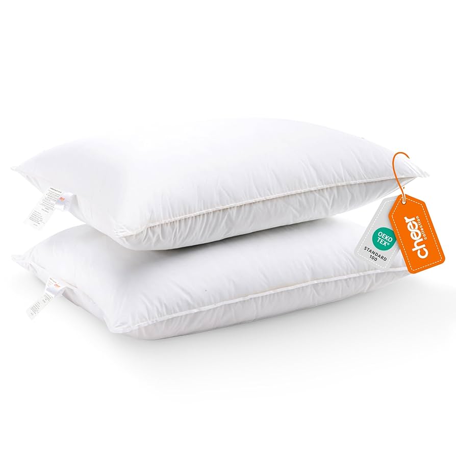 枕 K. Amazon｜Cheer Collection キングサイズ枕 - ダウン代替ソフト