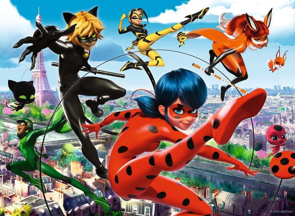 Ravensburger Miraculous 200 Piece Jigsaw Puzzle for Kids Age 8 Years Up