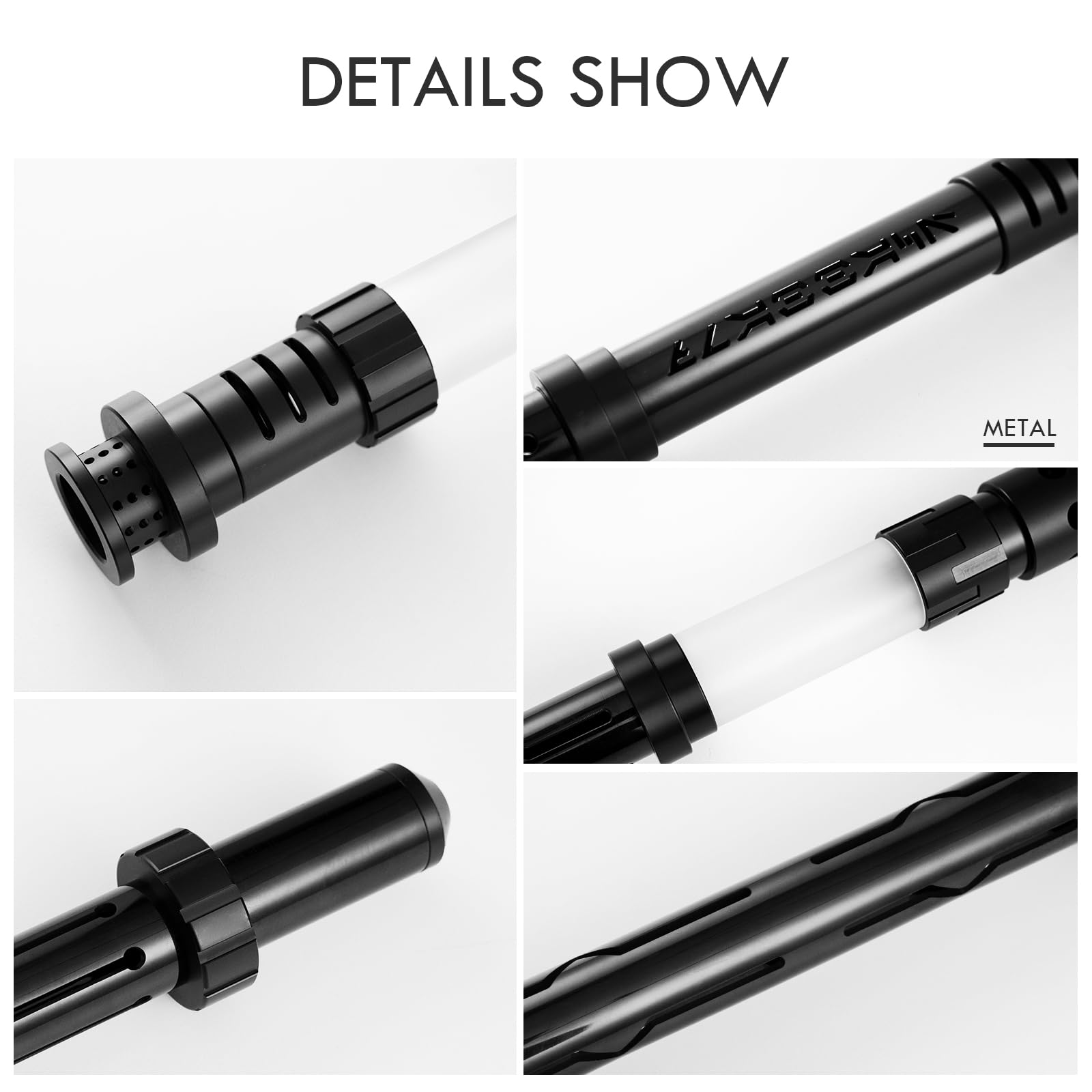 Light Saber Accessories, Light Saber Scabbard for 1inch Diameter or Smaller Blade, Adjustable Length, Used to Protect The Blade, Assembled and Detachable, PC Openwork Scabbard