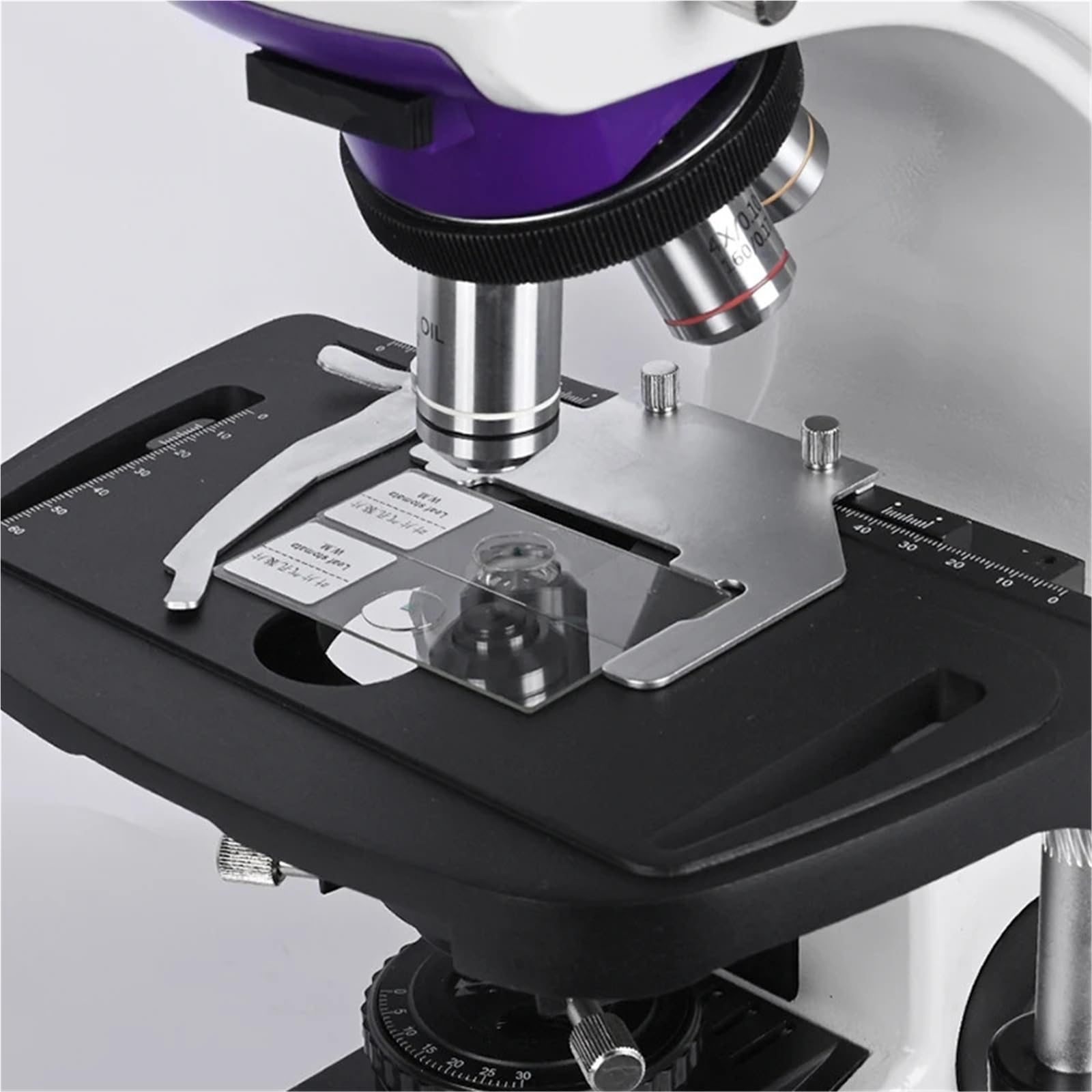 Microscopio Estereoscópico, Microscopio Compuesto Trinocular Profesional De Laboratorio Con Zoom Biológico HD + LCD VGA 7 Pulgadas + Electrónico Digital Portátil
