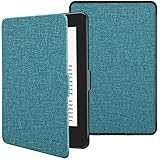 Protective Case for Kindle Paperwhite 5.6.7 Generation，Ultra-Thin Cover for Kindle with Waterproof, Automatic Sleep/Wake Function，Black Blue