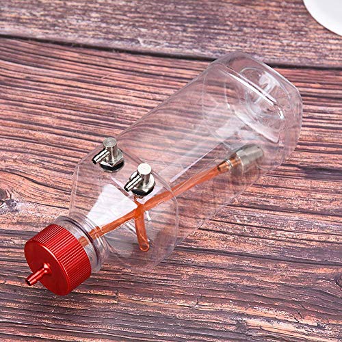 SUNWOW RC Engine Gas Fuel Tank, Remote Control Model Accessory Parts Transparent Plastic Fuel Tank for RC Airplane(360ml(26-40CCFor Aircraft)) - Thumbnail 5