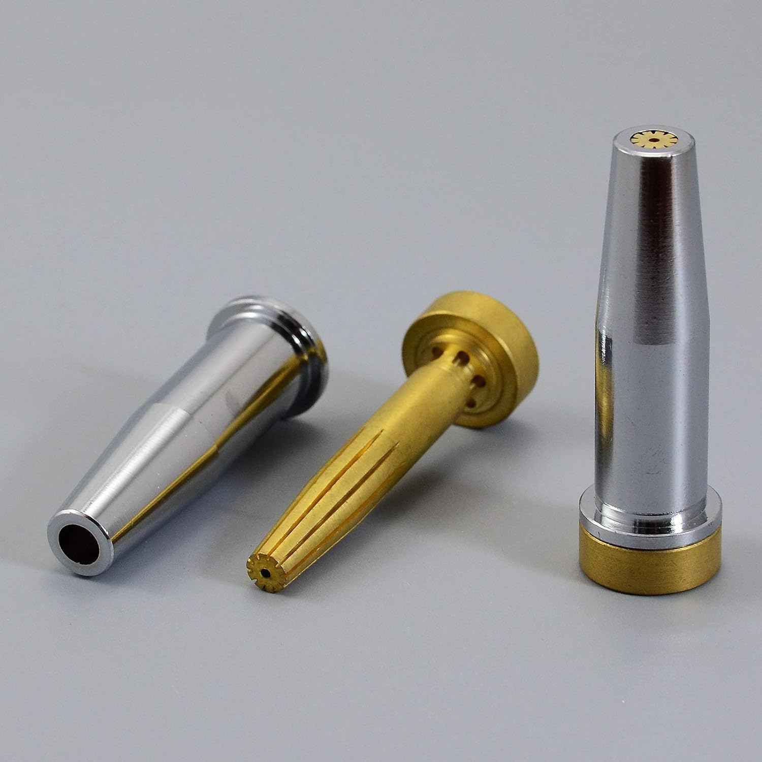 RIVERWELD Acetylene Cutting Tips 6290AC Size 1 & 6290AC-1 2pcs | for Oxygen Oxy Oxyfuel Cutter Torch Made of Copper