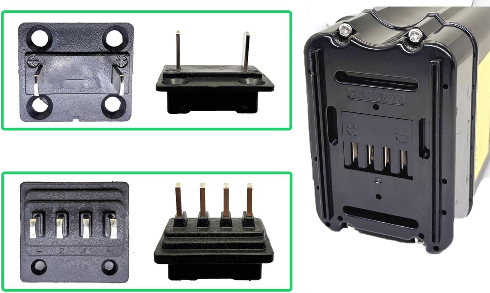 36V 10Ah 13Ah 15Ah 20Ah Batería De Bicicleta Eléctrica, Batería De Iones De Litio Batería Ebike 36V Extraíble con Cargador para Motores 250W 500W 750W