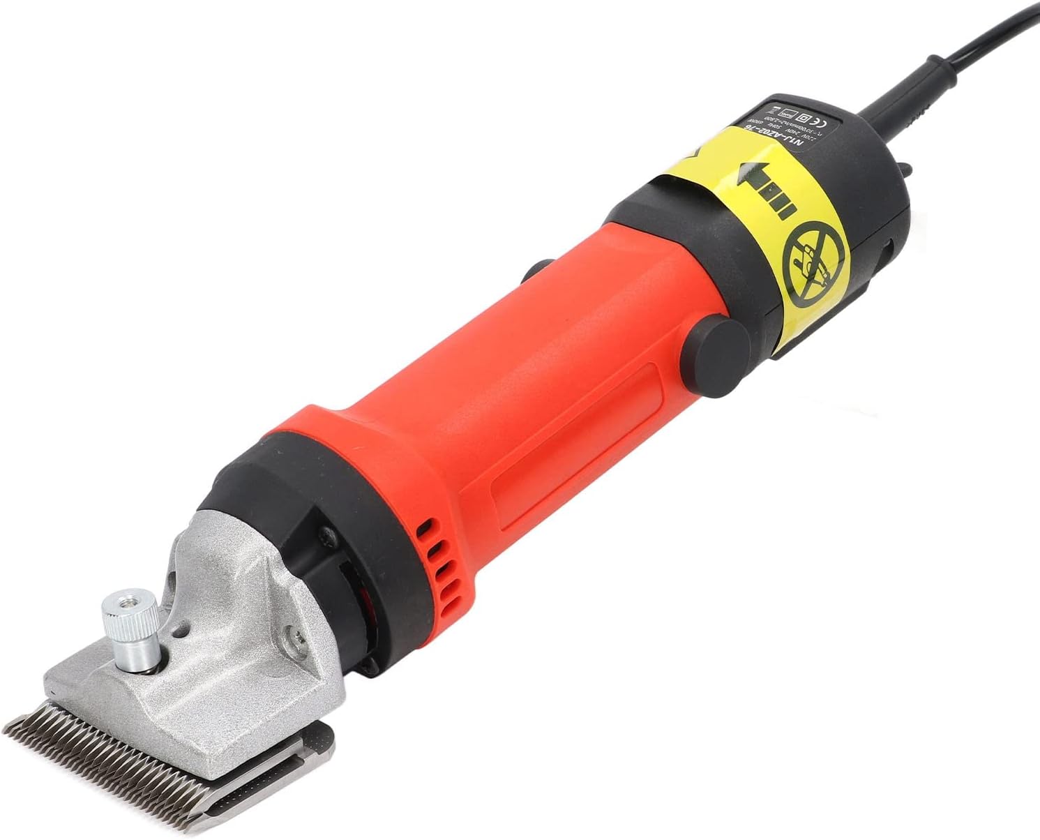 Electric Horse Hair Clipper Professional 6900W High Power 6 Speed Adjustable Electric Sheep Shear Animal Grooming Kit for Horses Goats Llamas Cows Large Dogs Thick Coats AB