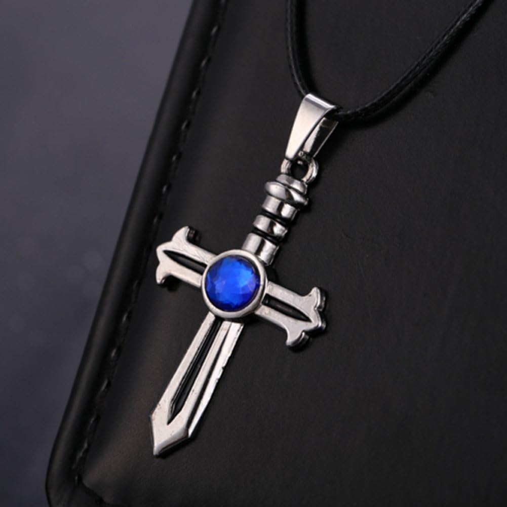 Vista 3 de CG Costume Fairy Tail collar cruz aleación Fancy Cosplay Costume