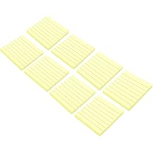 800 Sheets Self-Stick Memo Notes, Fluorescent Paper Pads Lined