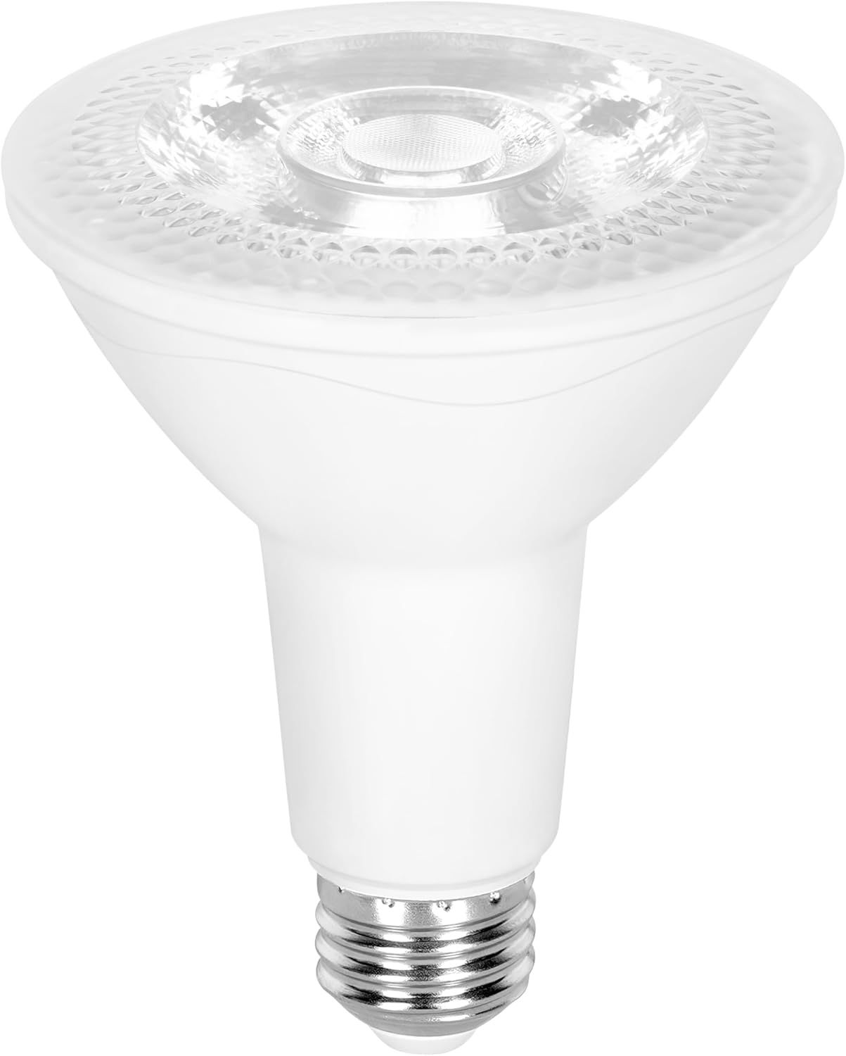 Sylvania PAR30LN Long Neck High Output Flood LED Light Bulb, 75W = 18W, Wet Rated, Dimmable, Medium Base, 1800 Lumens, 3000K Neutral White - 1 Pack (41731)