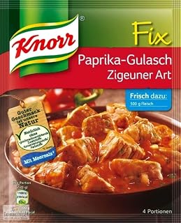Knorr Fix Paprika-Goulash Gypsy Style