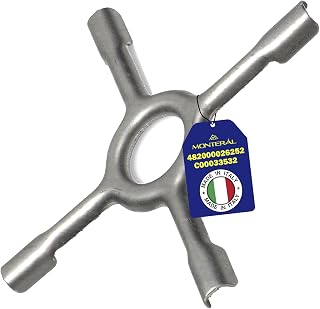 Universal Reductor Cocina Gas 130 mm con Código Original C00033532 para Indesit 482000026252 para Whirlpool - Adaptador Fogones Gas para la Cafetera y Ollas Pequeñas - MADE IN ITALY - MONTERAL