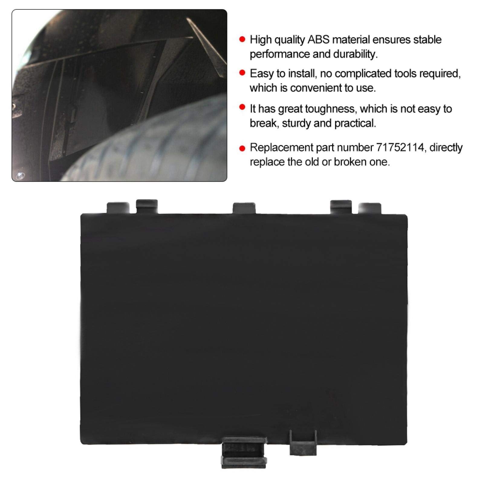 Copertura Del Rivestimento Del Passaruota Tapa 500 71752114 Anteriore Sinistro E Destro (1 Pc)
