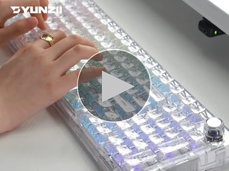 YUNZII X98 クリアメカニカルキーボード YUNZII X98 Transparent QMK/VIA Mechanical Keyboard – YUNZII