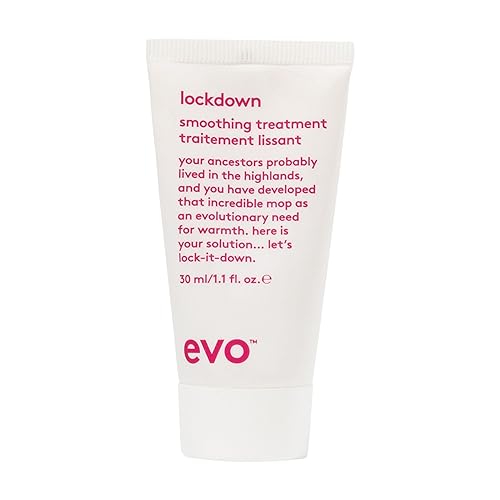 evo Tratamiento suavizante Lockdown - Tratamiento capilar sin enjuague - Protege el cabello tratado con color y reduce el encrespamiento