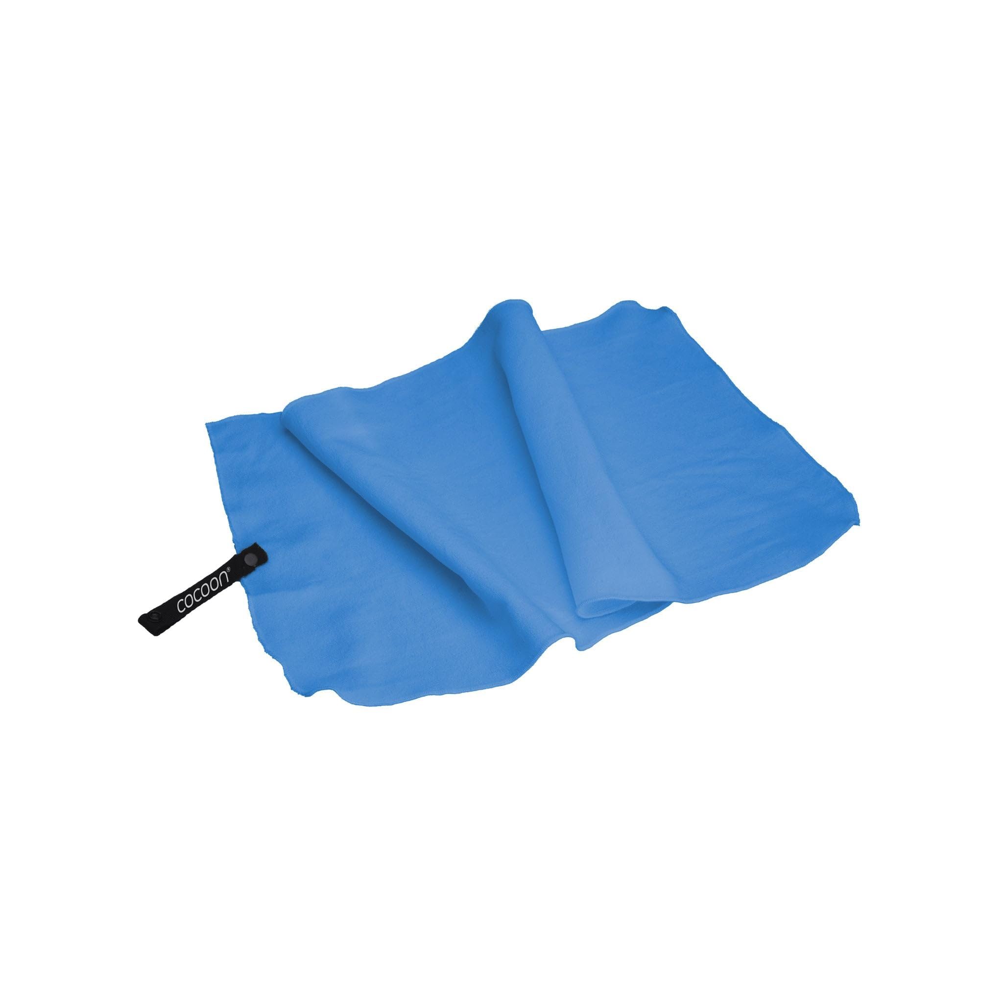 Cocoon Blue Microfibre Towel Hyperlight S 60 X 30 Cm