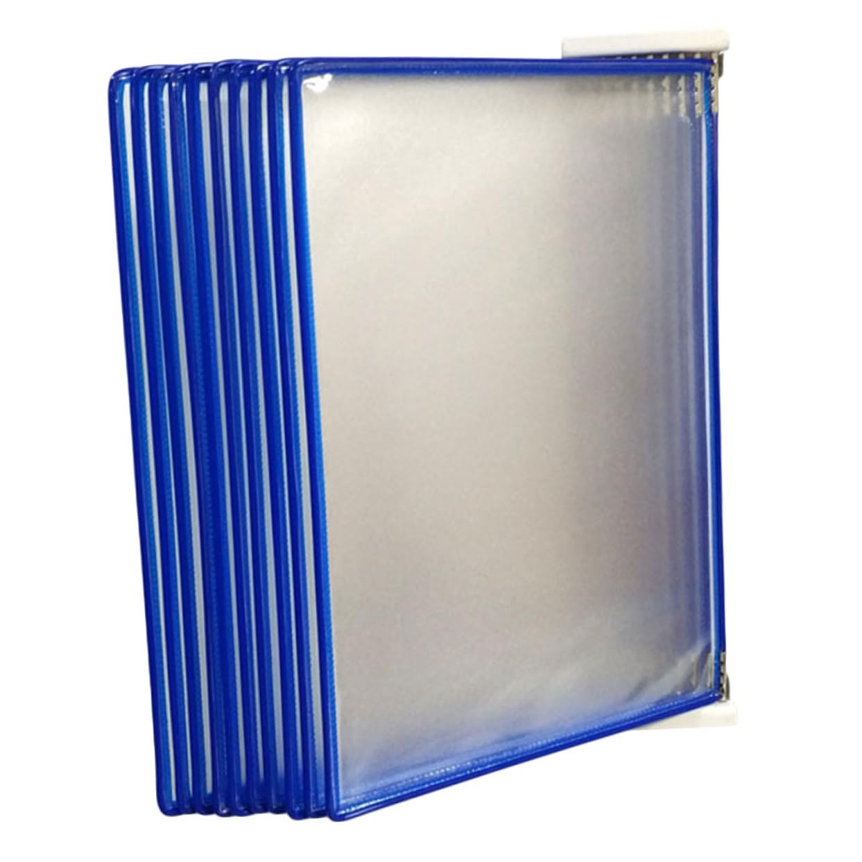 Wandmontierter Aktenhalter mit 10 Seiten Pvc Metall für Dokumente