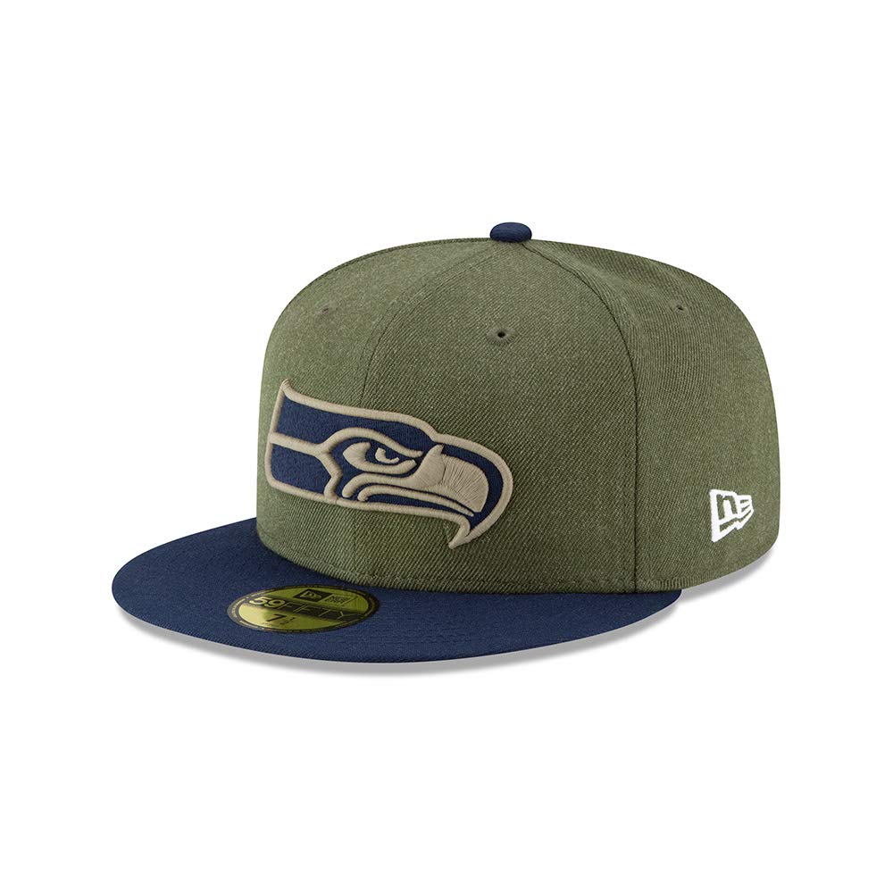 New Era59Fifty Cap - Salute to Service Seattle Seahawks - 7 1/2