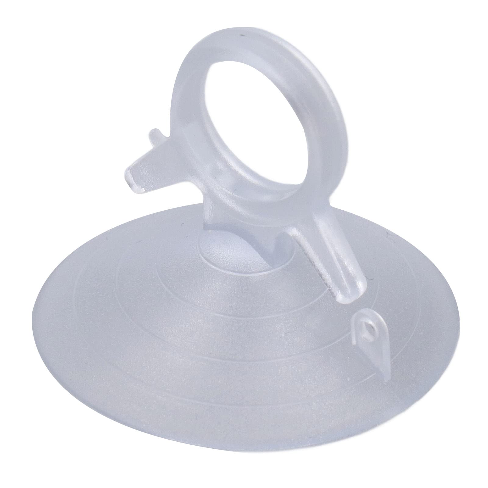 10 Pezzi Ventose per Finestre, Confezione da ventose per parasole auto in Plastica PVC Sostituzioni Ventose Anti-Collisione con Anello di Tiro per Cucina Esterna Bagno Specchio Finestra