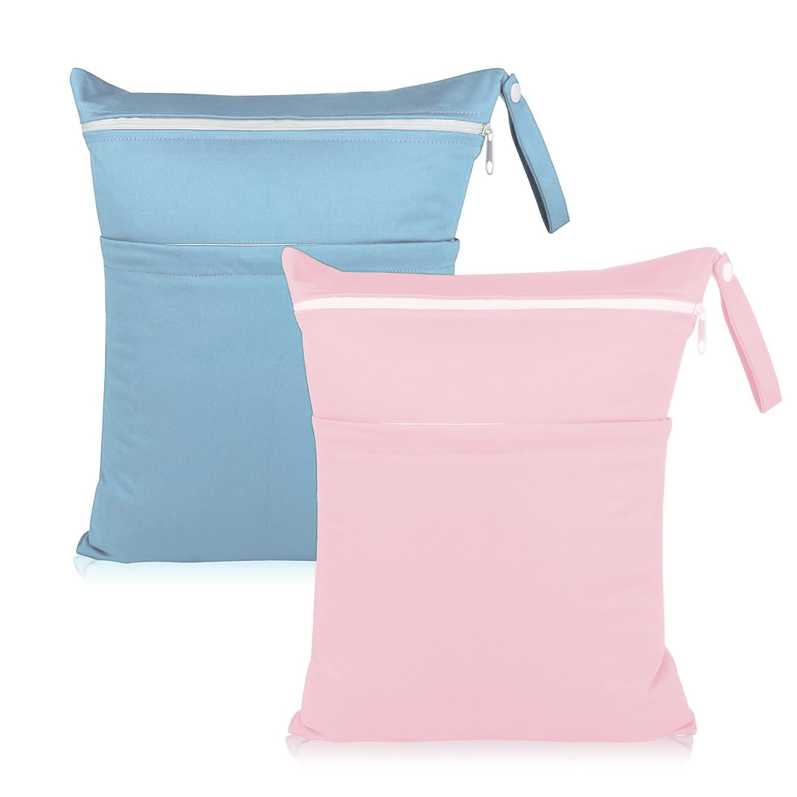 Borse impermeabili riutilizzabili con cerniera 40x30 cm wet bag grande