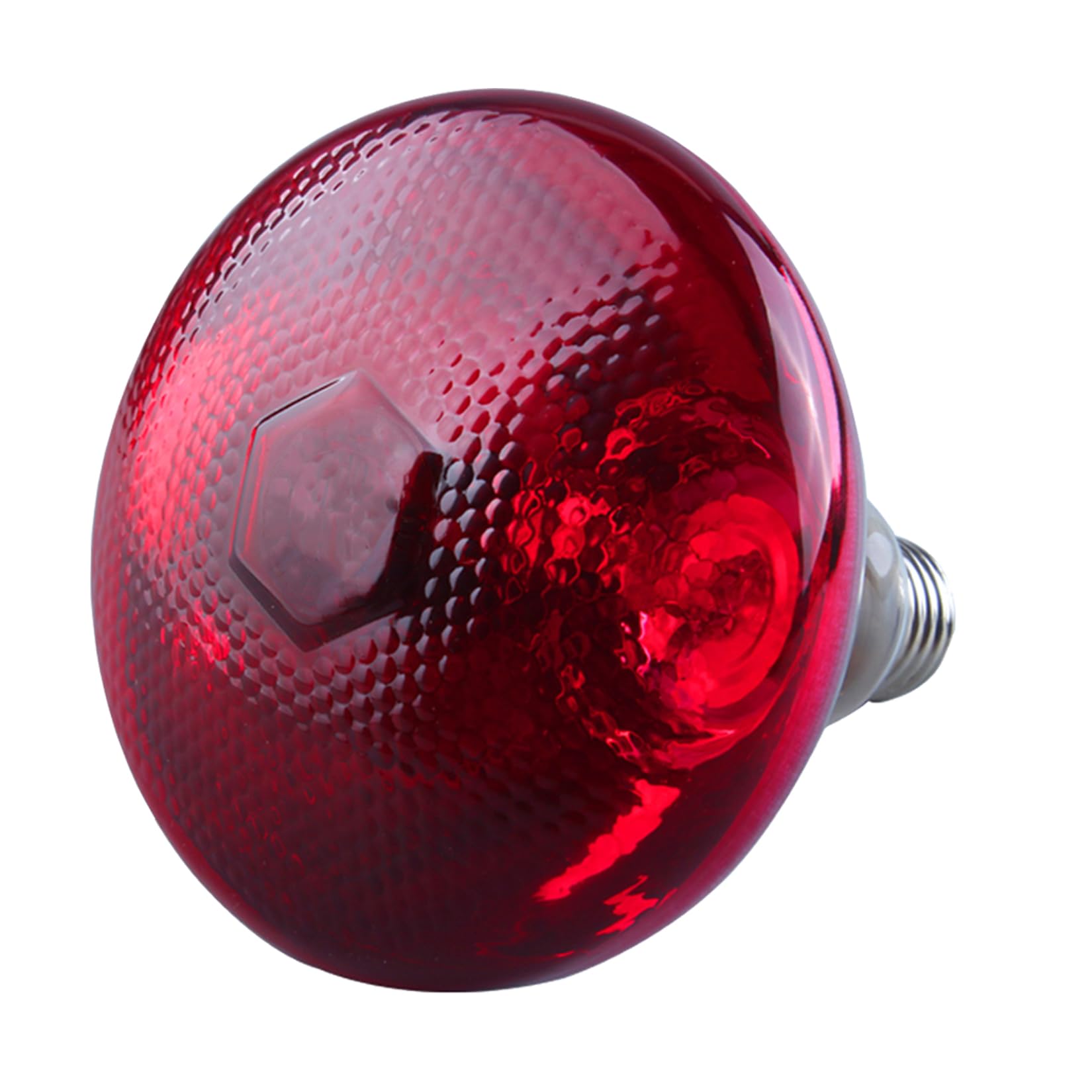 57lilina 250W Thickened Infrared Heat Lamp Bulb for Poultry, Reptiles & Pet