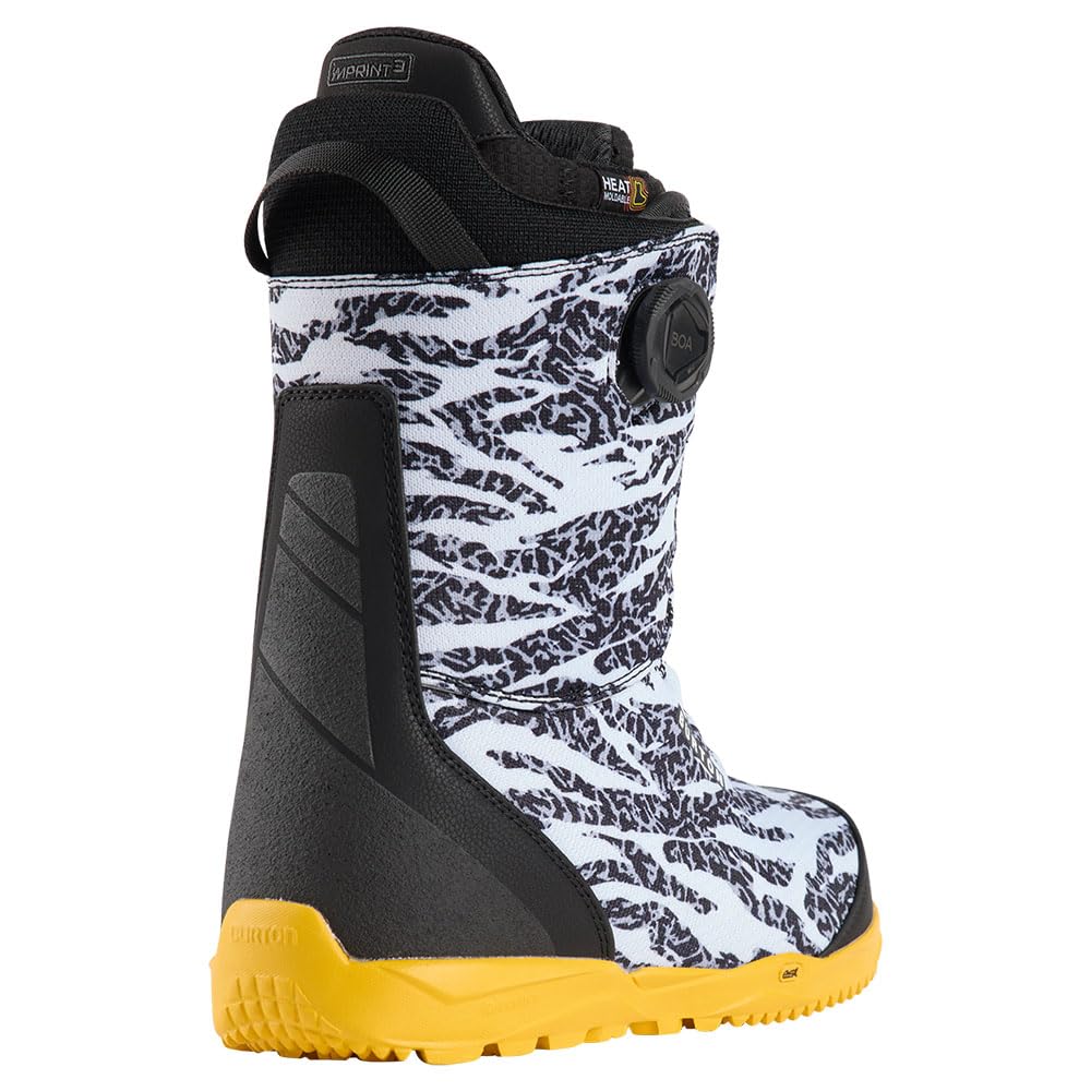 Burton - Stivali da Snowboard Swath Boa Zebra Goldenrod Uomo - Uomo - Giallo