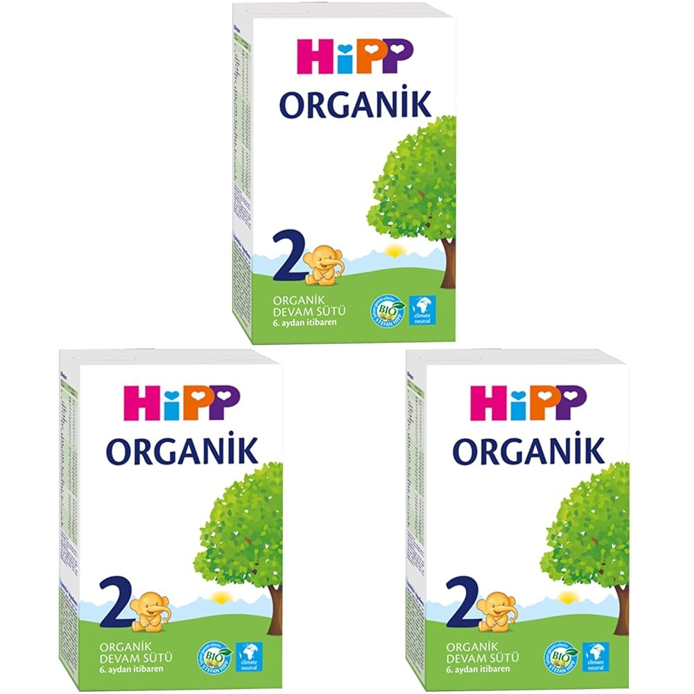 Hipp 2 Organik Devam Sütü 300 Gr 1 Paket(1 X 300 G) 3lü paket