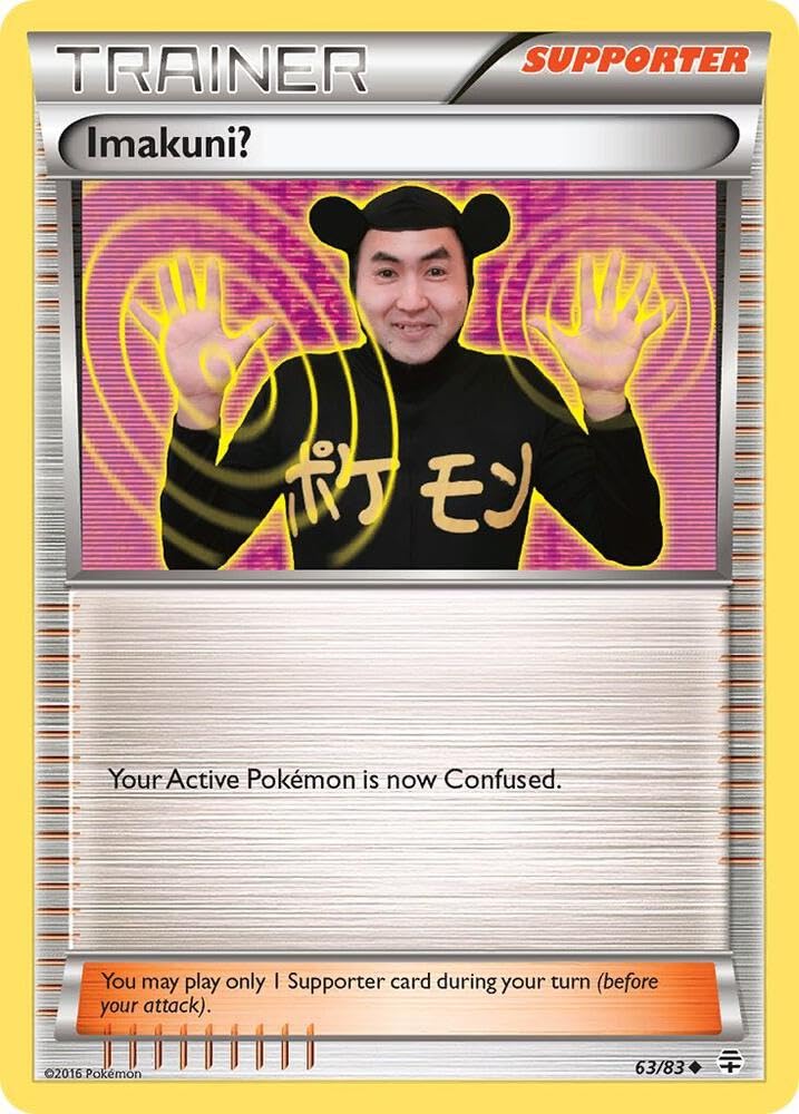 Pokemon - Imakuni? (63/83) - Generations - Trading Card - Collectible Card Game - Age 12+ : Buy Online at Best Price in KSA