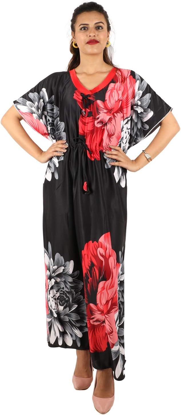 Mohini CollectionWomen Nighty (Printed) Red