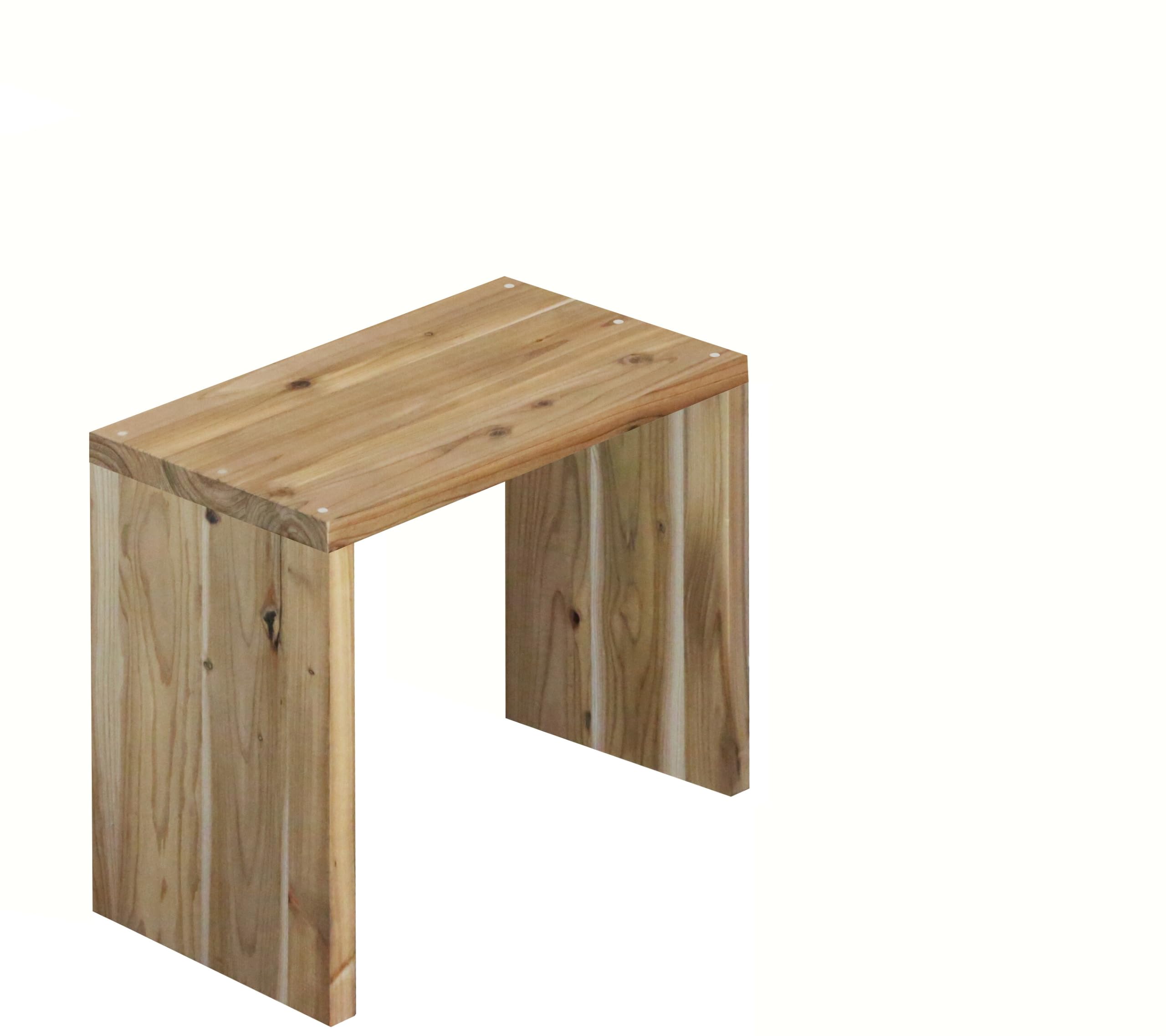 Amazon｜WOODPRO コの字 シェルフ 幅70cm 高さ40cm 奥行30cm 無塗装