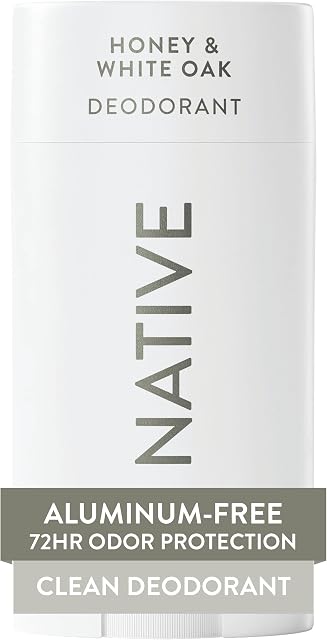 Native Naturally Derived Honey & White Oak Deodorant for Women and Men