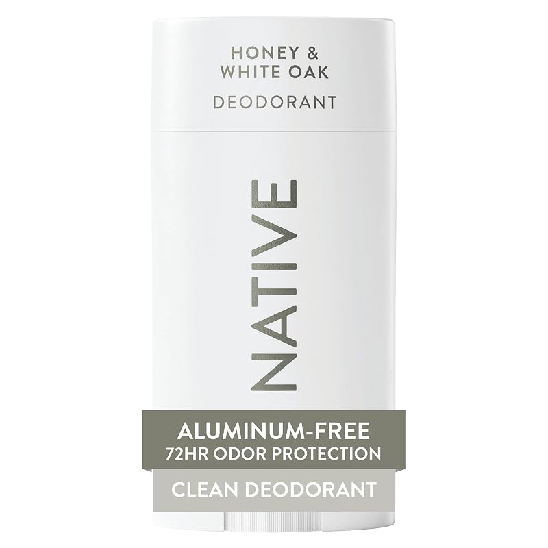 Desodorante Native Honey & White Oak sem alumínio, com fragrância de mel e carvalho branco, 75 g