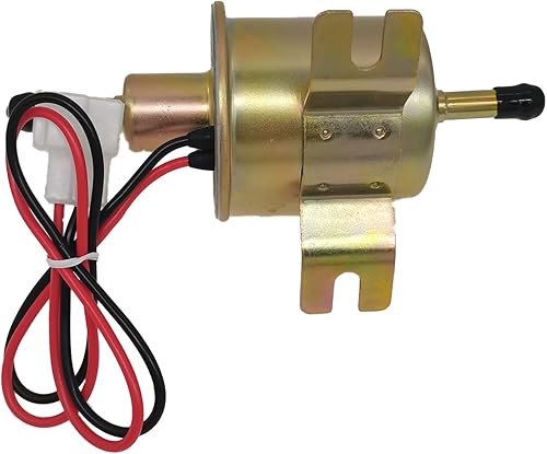 Miniatura 6 de HEP-02A 12V Bomba de combustible eléctrica de metal sólido de gasolina 12 voltios reemplazo para motocicleta carburador ATV camiones barcos para