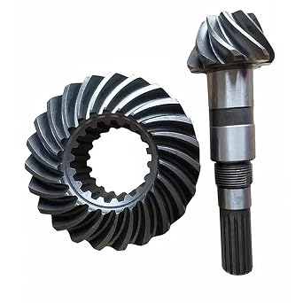 Hconcet New Front Crown and Pinion Bevel Gear Compatible with Kubota L4400 L4508 L4708 L5018 Tractor