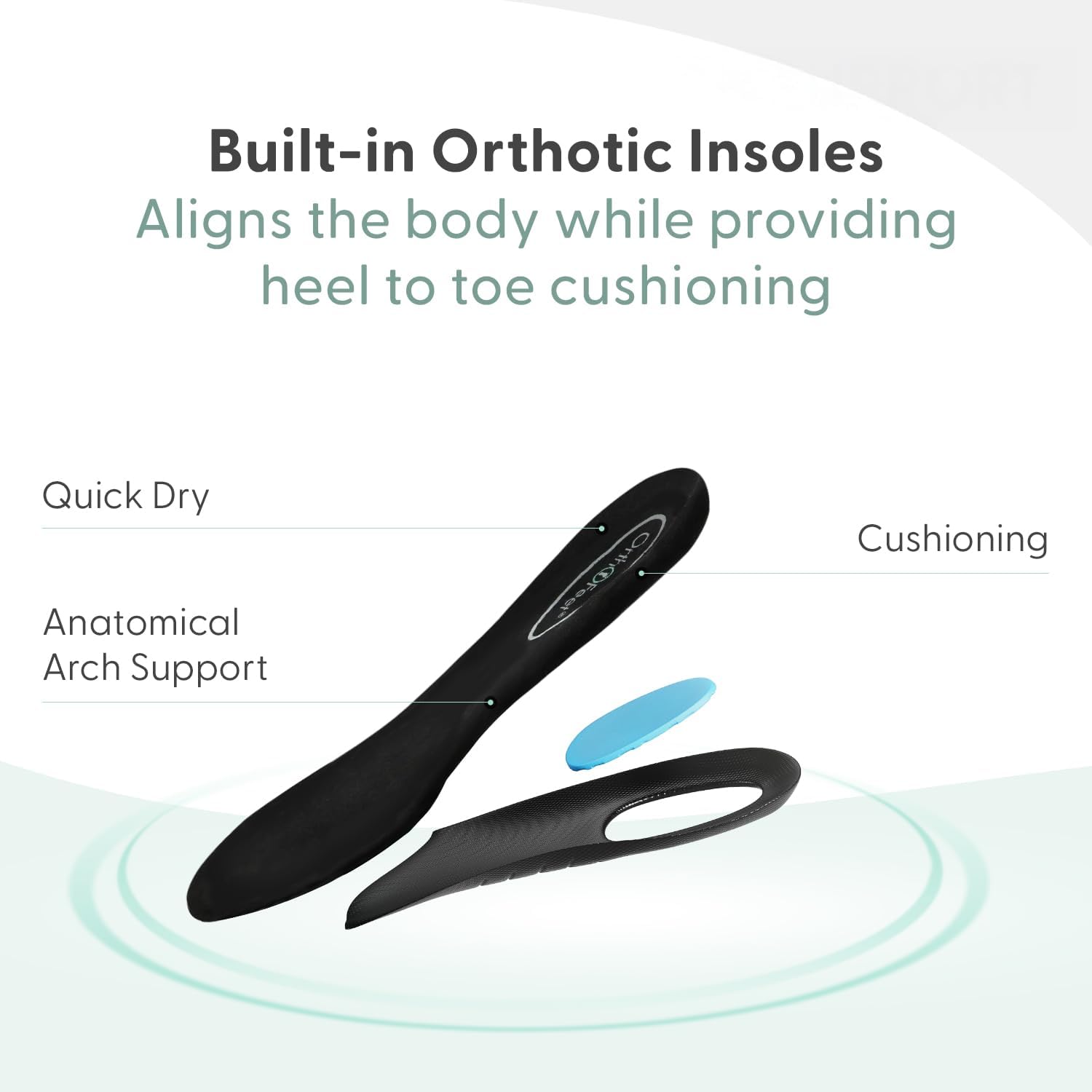 Orthofeet Women's Orthopedic Water-Friendly Lake Sandals - Image 5