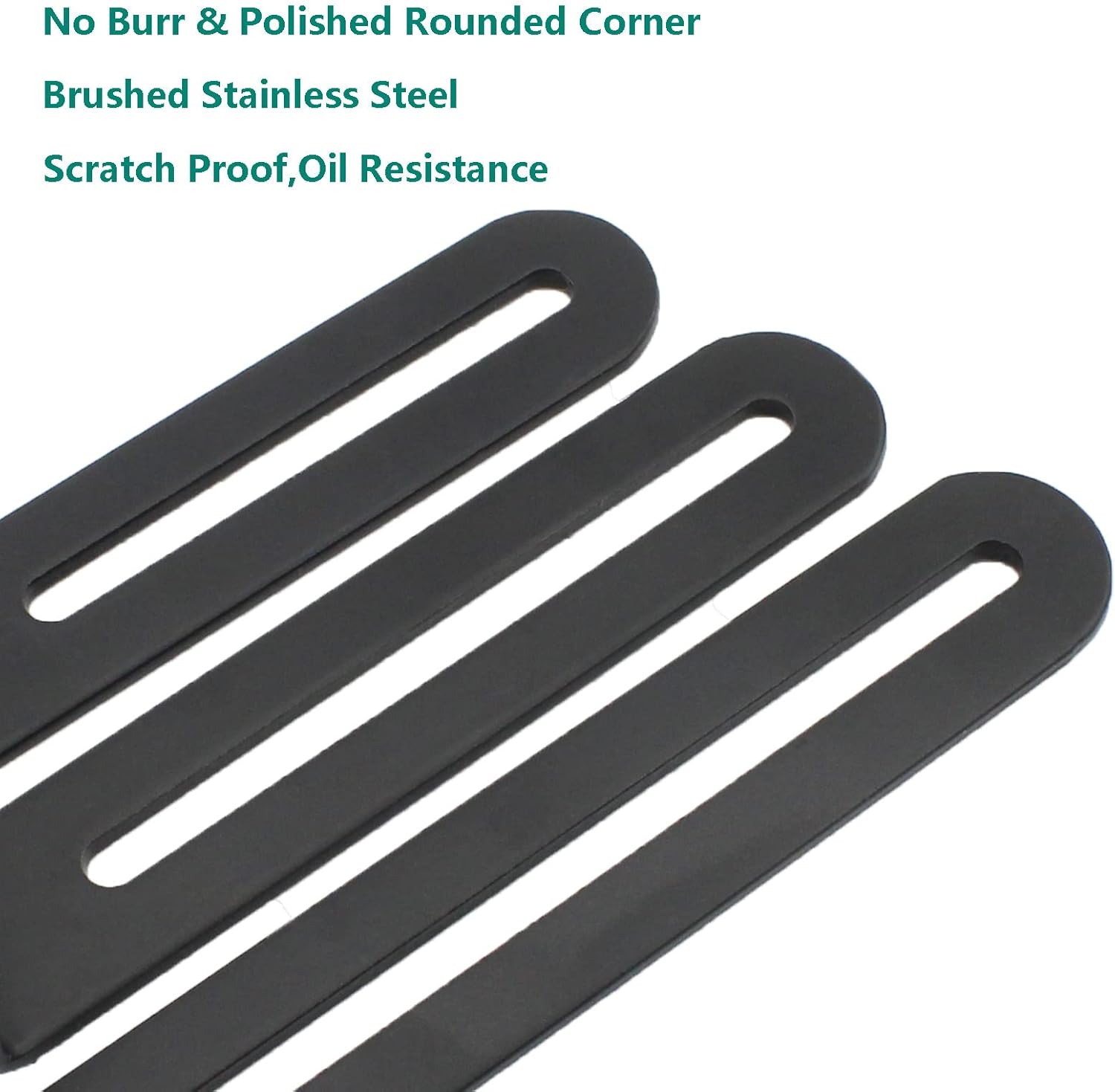 4 PCS Adjustable L-Shape Corner Brace, ULIFESTAR Heavy Duty Thicken Stainless Steel Joint Right Angle Brackets L Slotted Support Shelf Bracket for PC Case,Fixing Furniture-100x120x3mm/3.94x4.72x0.12''
