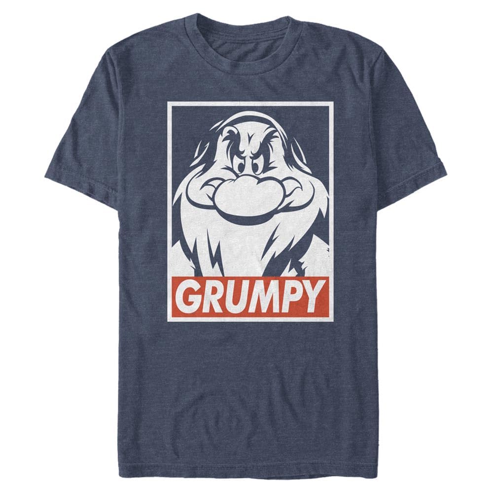 Mens Snow White and Seven Dwarfs Grumpy Graphic T-Shirt