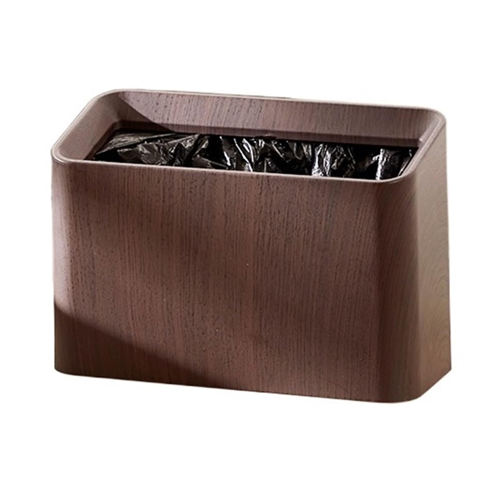 Mini poubelle de bureau chic et élégante avec finition double couche